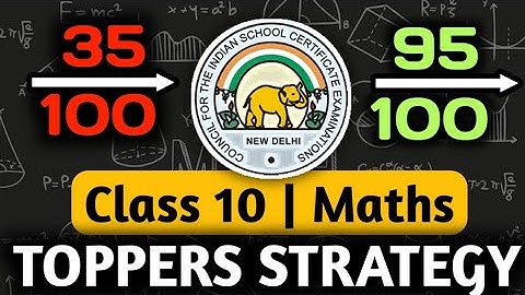 How To Score 100/100 Marks In Maths? | ICSE Class 10 Board Exam 2024 @MathAxis