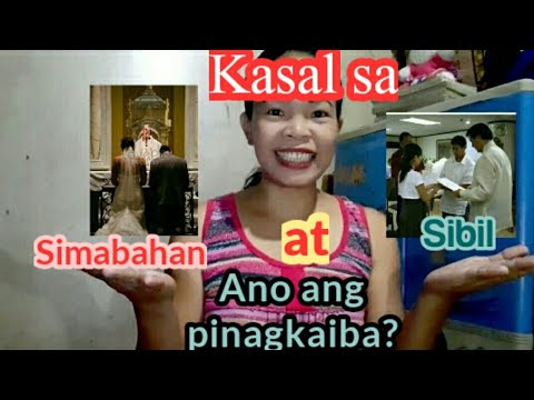 Video: Ano Ang Kasal Sa Sibil