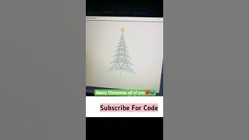 Merry Christmas Tree Project In Python🔥| Python Projects 🔥| #merrychristmas #shorts #subscribe