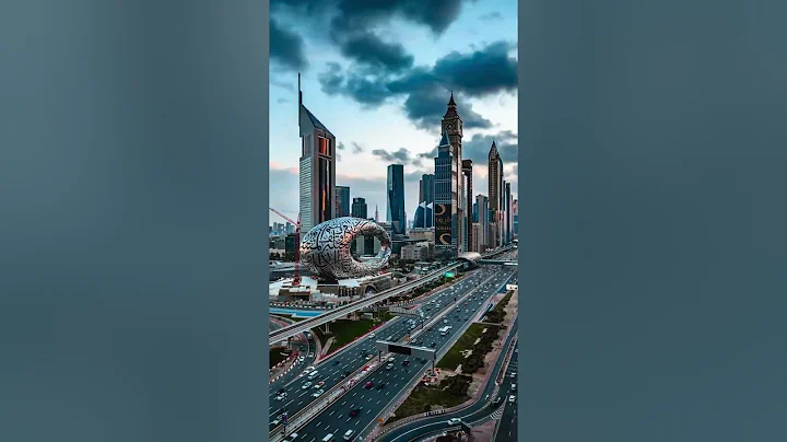 dubai city 4k drone video 📹