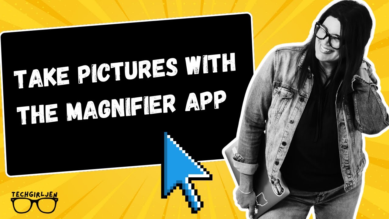 Take Pictures with the Magnifier App