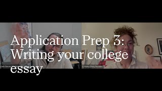 Application Prep 3: Writing your college essay | RISD Undergraduate Admissions | 2025-2026