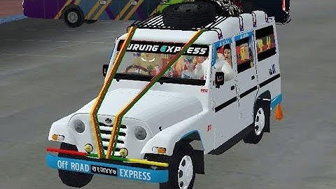 Mahindra Maxx pickup Mod for bus simulator indonesia 