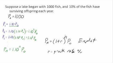 Exponential Growth Model Part 2