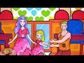 Paper Doll Dress Up - Dolly Daughter Pretty &amp; Bad Sakado Friend Story Dress - Barbie Story &amp; Crafts