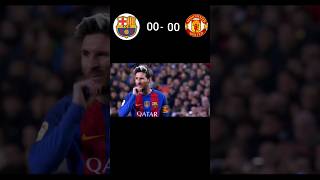 Barcelona vs Man United (1-0) Football Match 2024 #football #shots