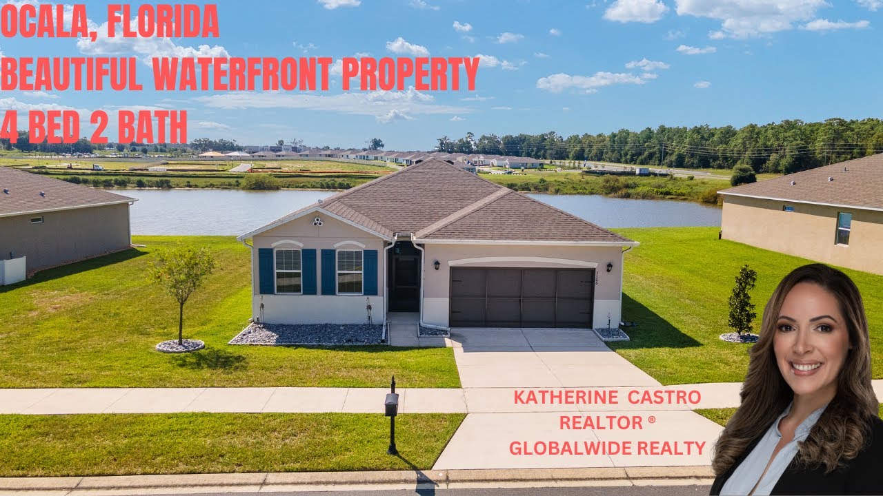 OCALA, FL Waterfront Single Family Home For Sale in JB Ranch YouTube