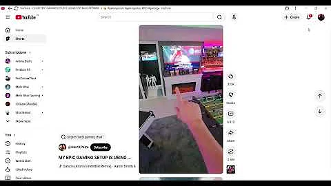 YouTube   1 MY EPIC GAMING SETUP IS USING TOO MUCH POWER ⚡️😮 #gamingroom #gamingsetup #PS5 #gaming