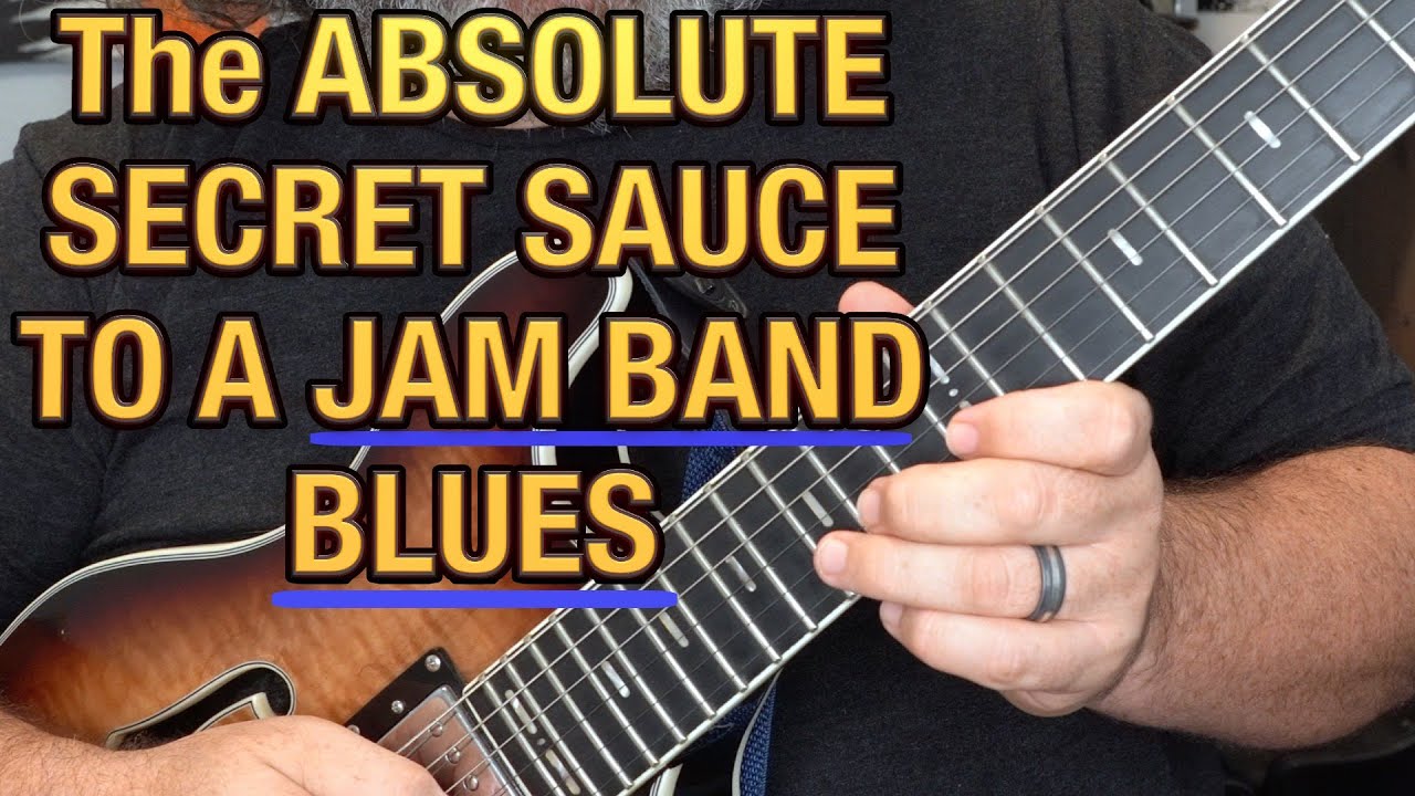 JAM BAND BLUES GUITAR How To Get That Addictive Guitar Sound. Guitar