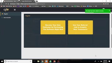 How to send a referral link  and register and qualified a new IBO