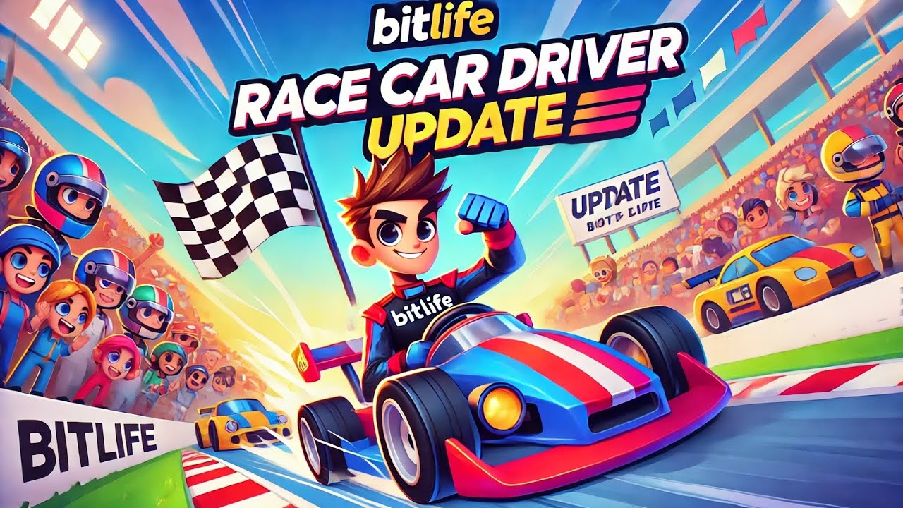 BITLIFE RACE CAR DRIVER UPDATE - YouTube