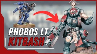 Phobos Lieutenants are boring - Warhammer 40k Kitbash/Conversion