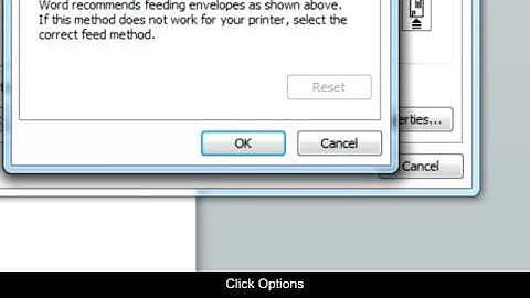 Microsoft Office Word PC: Creating an Envelope