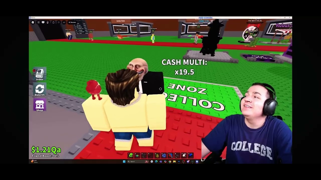 Steak, gets his  strawberry elephant  stolen in  steal  a brain rot