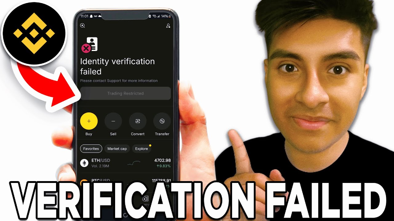 How To Fix Binance Verification Failed! - Tutorial - YouTube