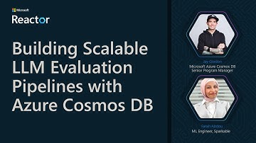 Building Scalable LLM Evaluation Pipelines with Azure Cosmos DB