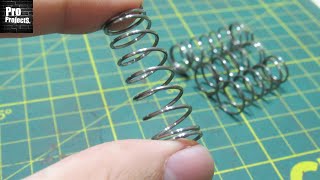 how to make COIL SPRINGS