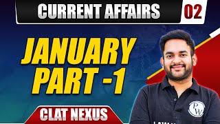 Current Affairs 02 | January - Part 1 | CLAT Preparation