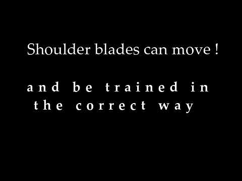 Ballet training, shoulders placement by Dmitri Roudnev