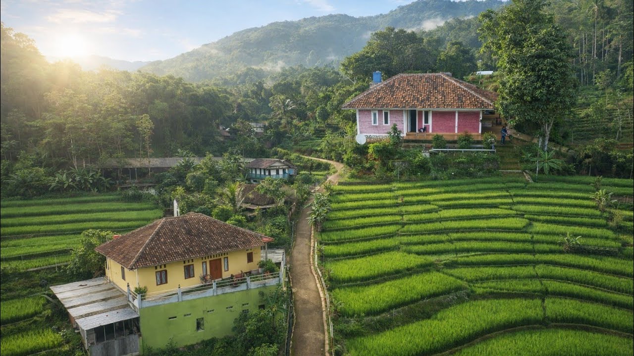 Buka Pintu Langsung Alam Indah, Rumah Anti Galau Di Tengah Hijau Hamparan Bumi Pertiwi