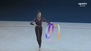 Darja Varfolomeev GER, Ribbon, 2024 Baku World Cup - 33.400 🥇