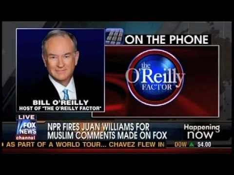 Bill O'Reilly Blasts NPR Over Juan Williams Firing!
