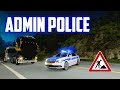 ETS 2 MP - Admin Police Controlling Busy Traffic At Road Works Site