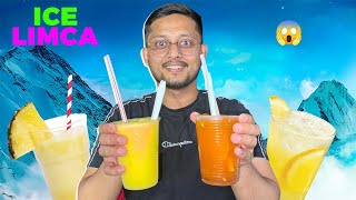 Ice Limca Without Soda First Time In Karachi 😱 | Unique Ice Limca | Karachi Street Food 2024