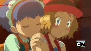 Serena Likes Ash|Miette knows Serena Likes Ash|Pokémon XY Moments|Poke World