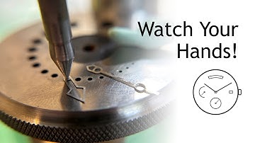 Making Custom Watch Hands and Applying Lume to Dial Numerals