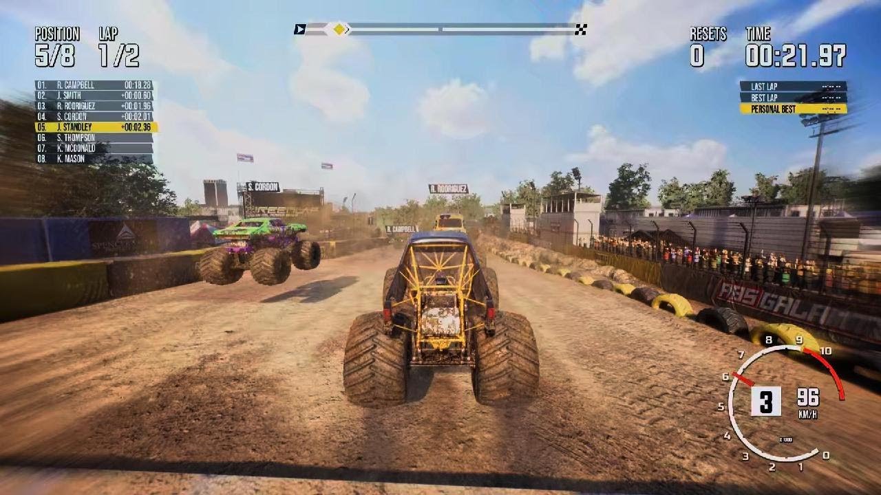 Monster Truck Championship Runs Over PS5 from 11th March