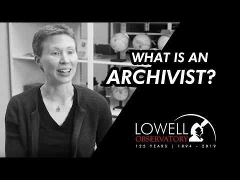 Video: Who Is An Archivist