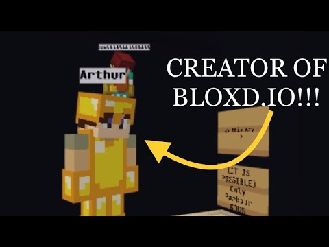 Arthur (bloxd's creator) called me to clip an ad video!!! (bloxd.io) 