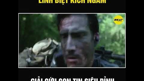 Lính biệt kích ngầm, giải cứu con tin.