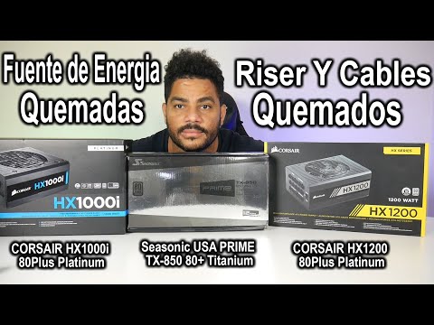 Fuente de poder Y Cables de Corriente Quemados Minando ETH Consejos Para que No te Pase