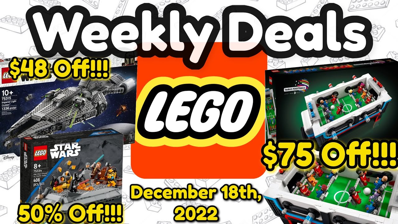 Weekly LEGO Deals!! A Ton of New LEGO Deals and a Bit of Shadiness with