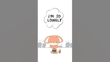 Extroverts vs introverts: dining alone!   #introvert #extrovert #comedy #cartoon