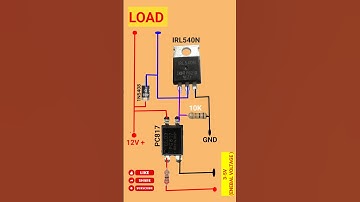 optocoupler triac driver circuit   #shorts#diy#pc817