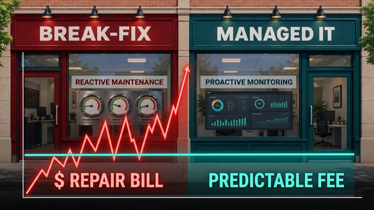 Break-Fix vs. Managed IT: Know What You’re Paying For