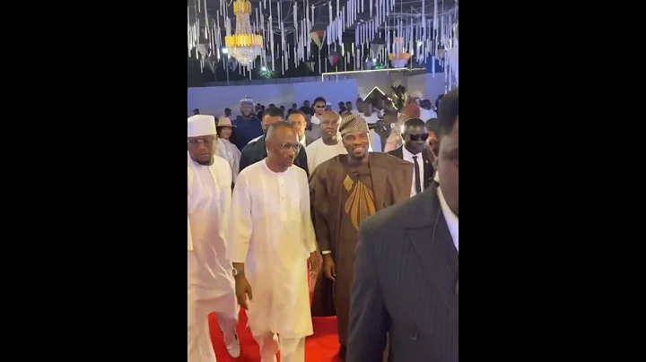 Pastor Isaac Oyedepo @ Seyi Vodi's Birthday Thanksgiving Service...