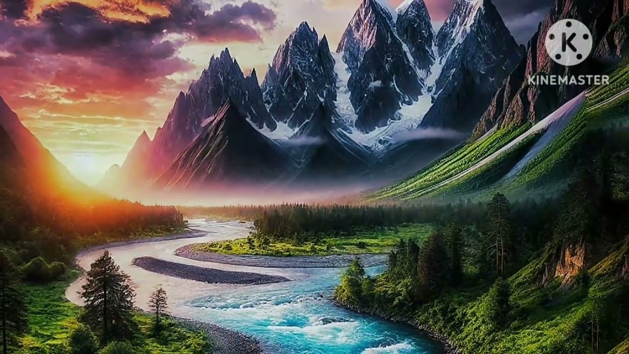 Winter Landscape Editing | Snowy Mountain Photo Edit ❄️🏔️