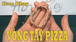 Han Clay :HƯỚNG DẪN NẶN ĐẤT NẶN THÀNH CHIẾC VÒNG TAY PIZZA VÔ CÙNG TINH TẾ - 4K Video Quality