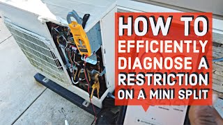 How to Diagnose and Repair Restriction in Mitsubishi Mini Split HVAC Tech mini split troubleshoot