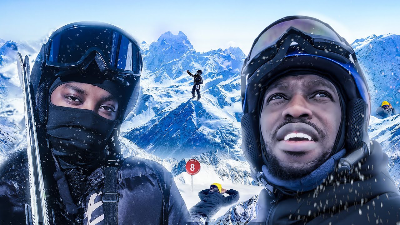 NOTRE PREMIÈRE FOIS AU SKI (Silas est coincé dans la montagne) ❄️⛷