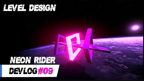 The Making Of NEON RIDER| Devlog#9| Level Design
