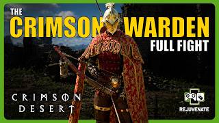 Crimson Desert – The Crimson Warden Boss Fight ⚔️🔥