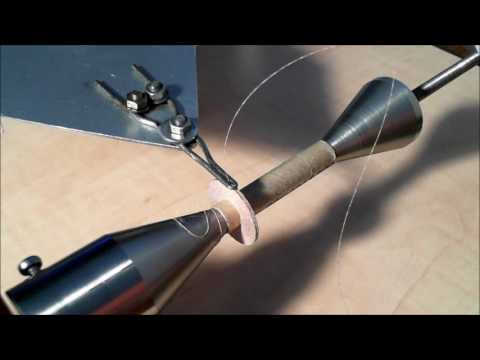 Homemade universal coil winding machine