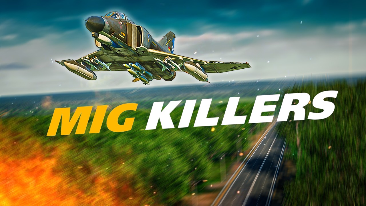 F-4 Phantom II Scrambling Off A Highway - Emergency Intercept | Digital Combat Simulator | DCS |