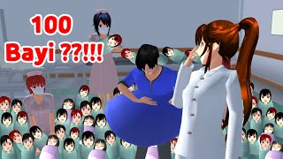 SUAMIKU ADALAH COWO HAMIL MELAHIRKAN 100 BAYI (Sakura School Simulator)