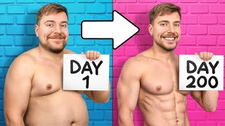 MrBeast Lose 100 LBs, Win $250,000! #mrbeast #youtube